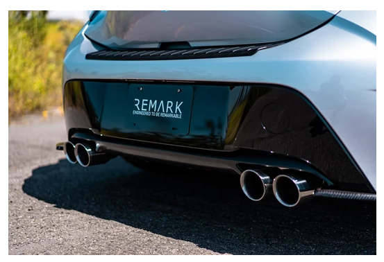 Remark Cat-Back Exhaust 2019-2022 Toyota Corolla Hatchback (Quad Exit)