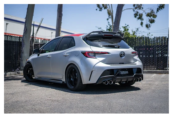 Remark Cat-Back Exhaust 2019-2022 Toyota Corolla Hatchback (Quad Exit)