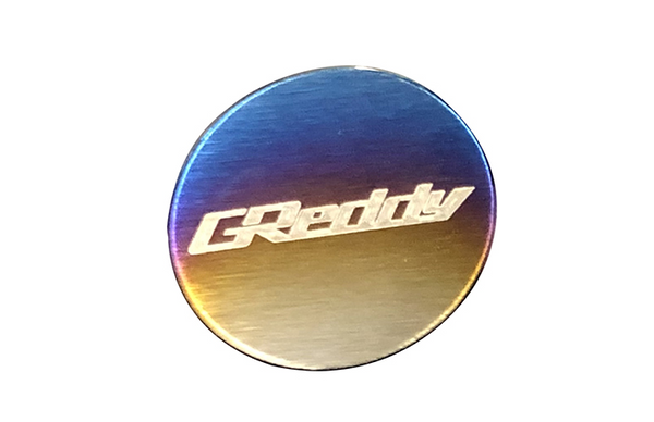 GReddy Titanium Disk Badge for Type-A Shift knob
