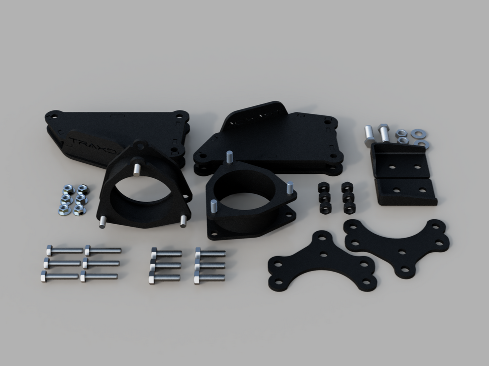Traxda Lift Kit 2020-2025 Toyota Highlander / 2022-2024 Lexus RX350 (2" Front / 2" Rear) 906060