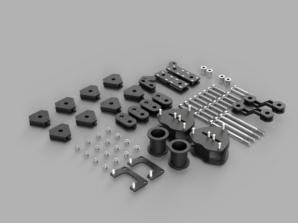 Traxda Lift Kit 2018-2025 Honda Odyssey - 3" Front / 3" Rear