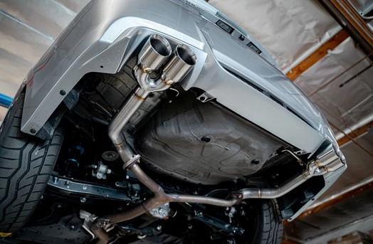 Remark Axle-back Exhaust 2011~2014 Subaru WRX/STI GV (Sedan) (3.5" Quad Tips)