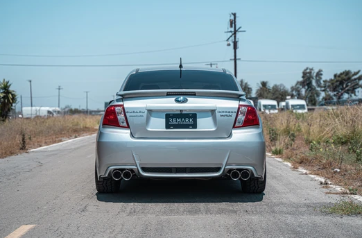 Remark Axle-back Exhaust 2011~2014 Subaru WRX/STI GV (Sedan) (3.5" Quad Tips)
