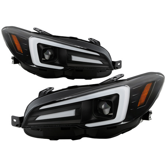 2015-2020 Subaru WRX LED Headlights - Black