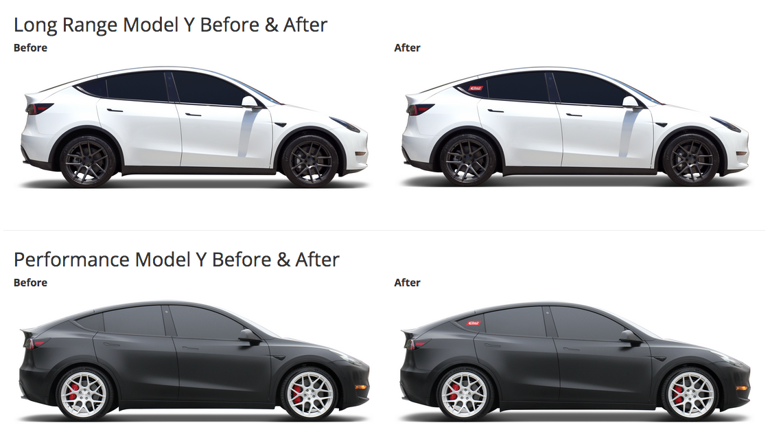 Eibach Pro Kit 2020-2025 Tesla Model Y Long Range CUV AWD | Excludes models with 3rd row seat option