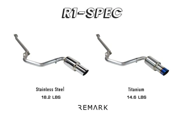 Remark R1-Spec Catback Exhaust 2022+ Toyota GR86 / Subaru BRZ