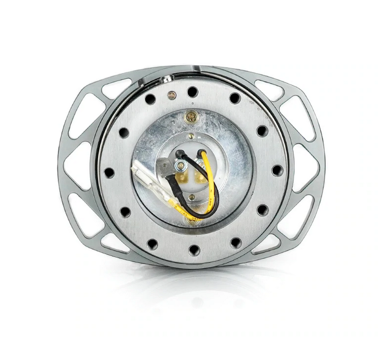 NRG Race Handle Gunmetal/Gunmetal Ring Steering Wheel Quick Release