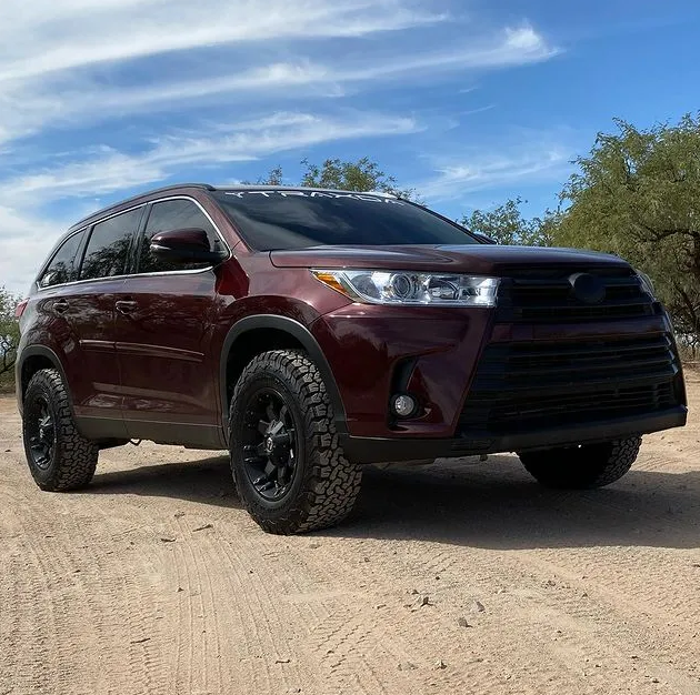 Traxda Lift kit 2014-2019 Toyota Highlander / 2016-2022 Lexus RX350, 2" Front / 2" Rear 905060