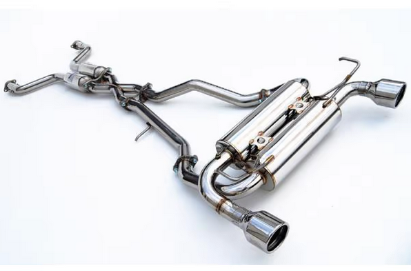 Invidia Gemini Stainless Cat-back Exhaust 2009+ Nissan 370Z (Stainless Tip)