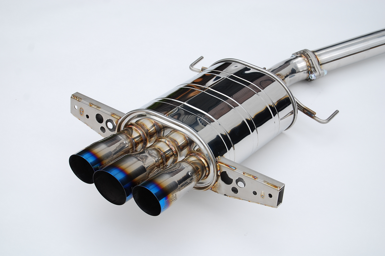 Invidia Q300 Cat-Back Exhaust 2017-2021 Honda Civic Hatchback Sport (Burnt Titanium tips)