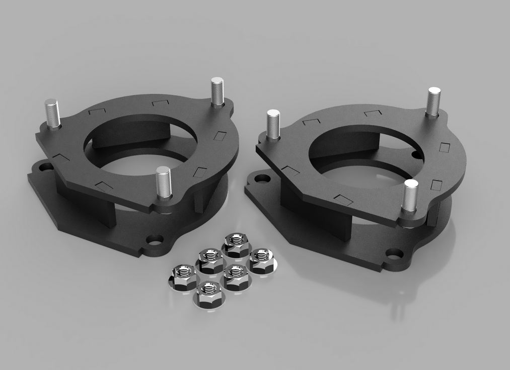 Traxda Leveling Kit 2019-2023 Hyundai Santa Fe / 2019-2024 Kia Sorento (1.5″ Front)