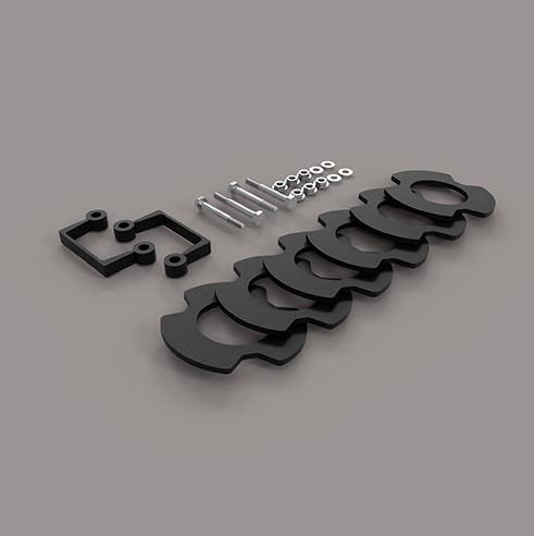 Traxda Lift Kit 2019-2022 Chevrolet Silverado 1500 2WD/4WD (1″-2.5″ Front)