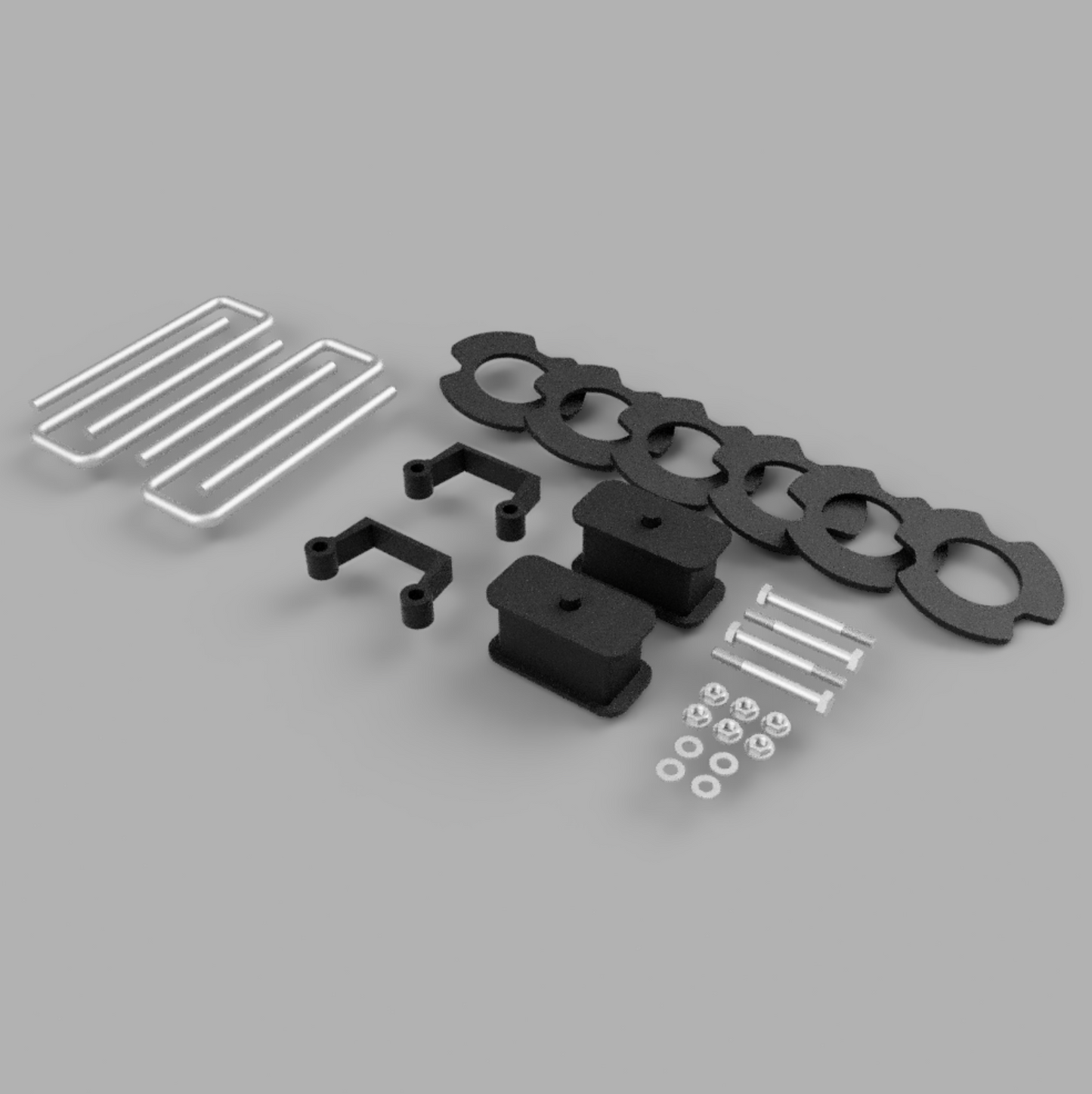 Traxda Lift Kit 2007-2018 Chevrolet Silverado 1500/GMC Sierra 1500 4WD (2-3” Front / 1" Rear)