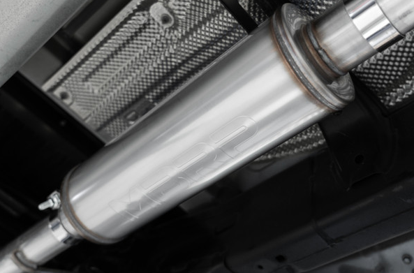 MBRP Armor Pro 3" Cat-Back Exhaust Kit, 2022 Toyota Tundra 3.5L, Single Side Exit, T304 Stainless Steel (2.5" lead pipes)