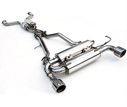 Invidia Gemini Stainless Cat-back Exhaust 2003-2008 Nissan 350Z (Rolled Stainless Tip)