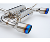 Invidia Gemini Stainless Cat-back Exhaust 2003-2008 Nissan 350Z (Rolled Layer Titanium Tip)