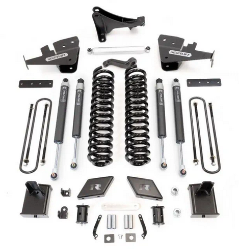 ReadyLift 7" Coil Spring Lift Kit with Falcon Shocks -  2017-2022 Ford F-250/F-350 Super Duty Diesel 4WD (without camper spring package)