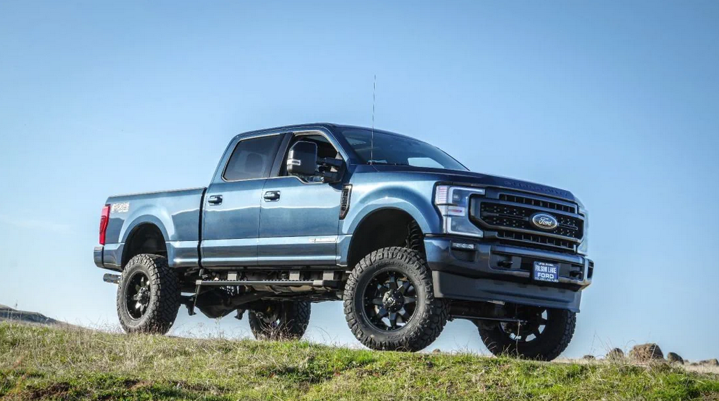 ReadyLift 7" Coil Spring Lift Kit with Falcon Shocks -  2017-2022 Ford F-250/F-350 Super Duty Diesel 4WD (without camper spring package)