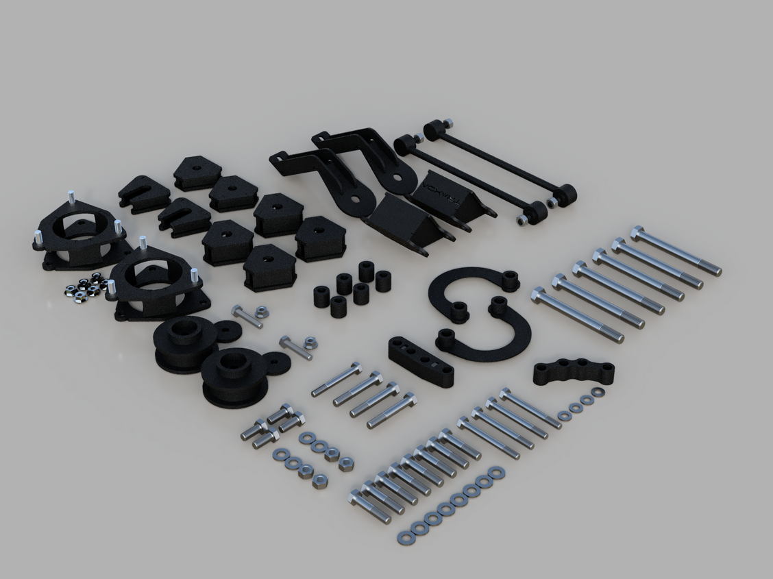 Traxda Lift kit 1996-2022 Toyota Tacoma 2wd/4wd/PreRunner - 1