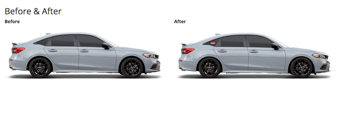 Eibach Pro Kit 2022-2025 Honda Civic Si Sedan 1.5L Turbo FWD FE