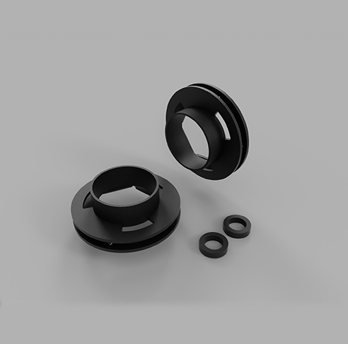 Traxda Leveling Kit 1994-2024 Dodge Ram 1500 / 2500 / 3500 2WD (Front 2") Coil Spring Suspension