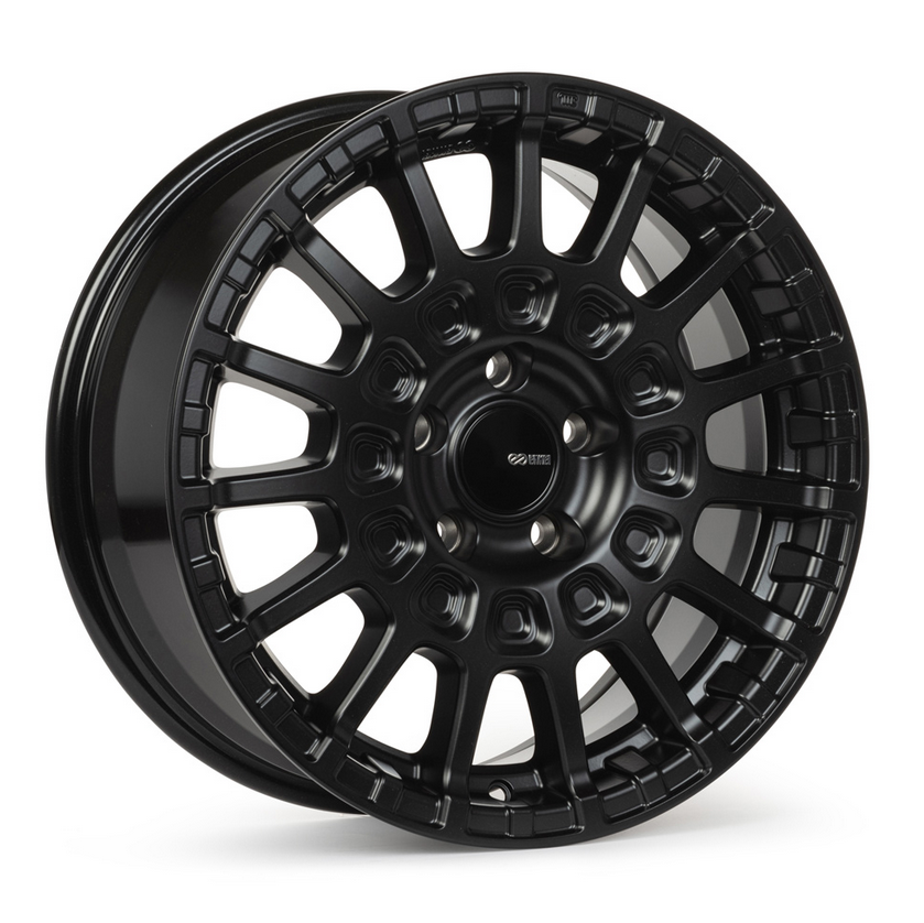 18x8.0 Enkei TS10 5x112 45mm Offset 72.6mm Bore Grey Wheel main image 1