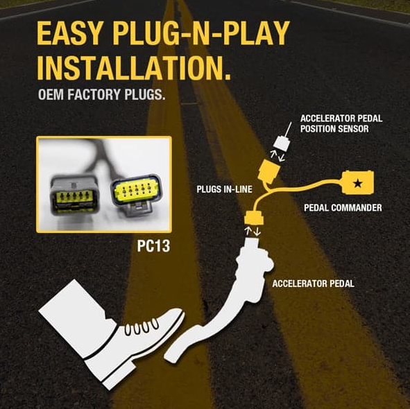 Pedal Commander Throttle Response Controller PC49 for specific Cadillac, Chevrolet, and Opel vehicles