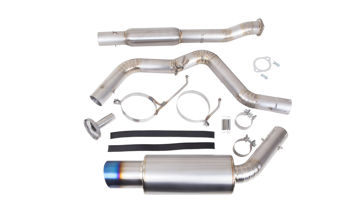 Revel Medalion Ultra Ti Exhaust System 2008-2014 Subaru Impreza WRX/STi Sedan / 2015-2021 Subaru WRX/STi