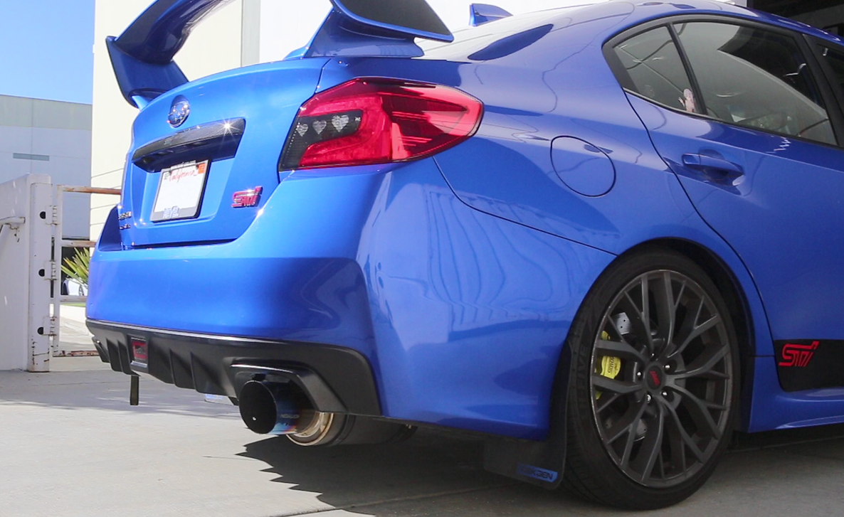 Revel Medalion Ultra Ti Exhaust System 2008-2014 Subaru Impreza WRX/STi Sedan / 2015-2021 Subaru WRX/STi