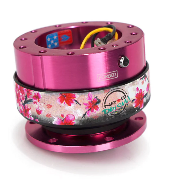 NRG Gen 2.0 Sakura Pink Body Steering Wheel Quick Release
