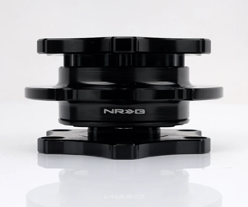 NRG SFI Key Way Type Quick Release Black/Black