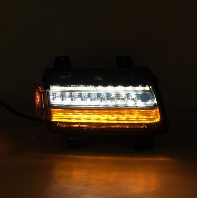 Jeep Wrangler JL/Gladiator JT Smoked LED Fender Light w/ Sequential Turn Signals & Side Marker Light