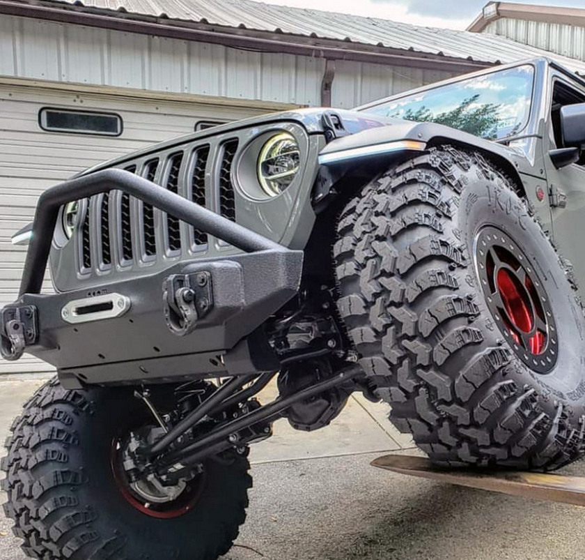 Jeep Wrangler JL/Gladiator 9.5 x 0.75 Inch Slim Chop Kit DRL w/ Sequential Switchback Turn Signal & Side Marker Light