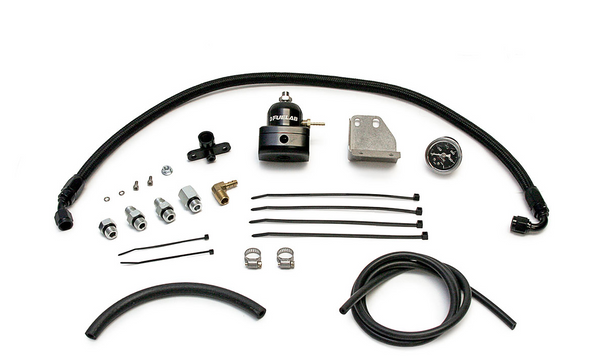 AMS Performance Mitsubishi Lancer Evolution X / Ralliart Fuel Pressure Regulator Kit - Black