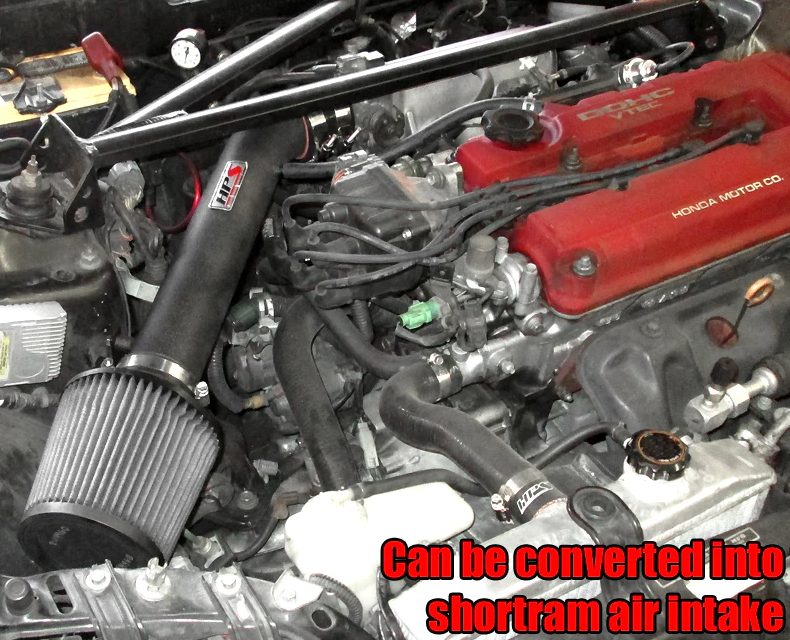HPS Performance Cold Air Intake Kit 1992-1995 Honda Civic SOHC D Series / DOHC B Series (converts into short ram)