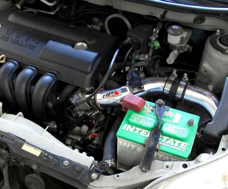 HPS Performance Cold Air Intake Kit  2003-2004 Pontiac Vibe 1.8L / 2003-2004 Toyota Corolla 1.8L / 2003-2004 Toyota Matrix XR 1.8L (converts into short ram)