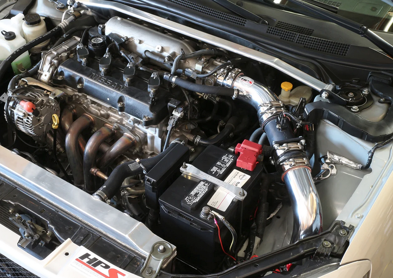 HPS Performance Cold Air Intake Kit 2002-2006 Nissan Altima 2.5L 4Cyl (converts into short ram)