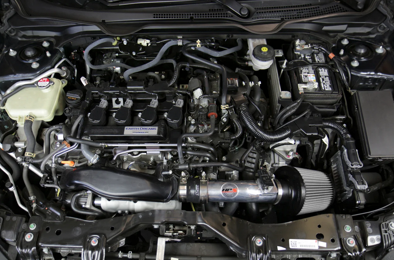 HPS Performance Cold Air Intake Kit 2016-2020 Honda Civic Non Si 1.5T Turbo (converts into short ram)
