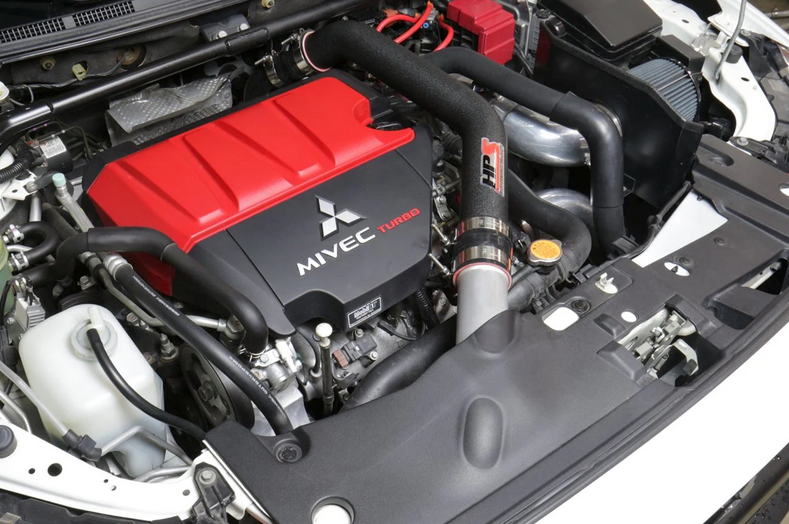 HPS 2.5" Upper Intercooler Pipe UICP, 2008-2015 Mitsubishi Lancer EVO X Turbo