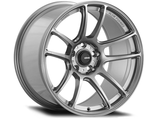 17x8.5 Konig Heliogram / 5x112 / ET 42mm / Titanium Metallic