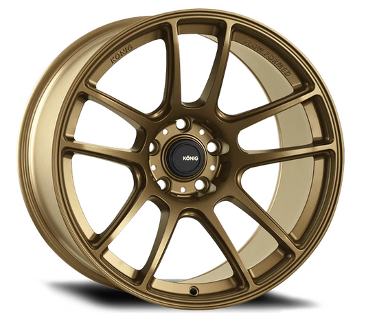 17x8.5 Konig Heliogram / 5x100 / ET 38mm / Matte Bronze
