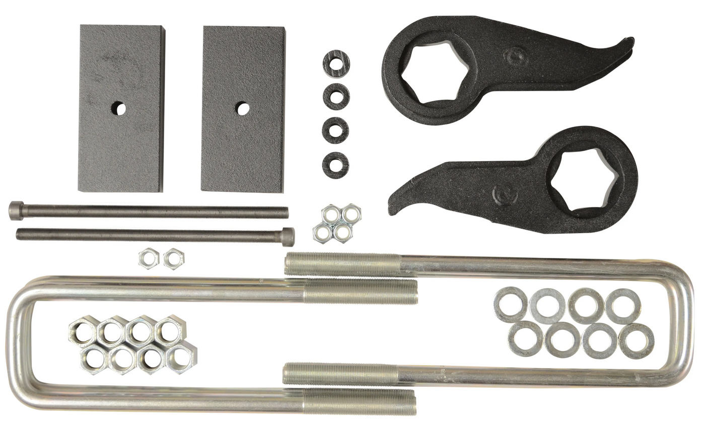 Traxda Front And Rear Lift Kit 2011-2019 Chevrolet & GMC 3500HD 2wd/4wd Dual Rear Wheel (front 2-3" / rear 1")