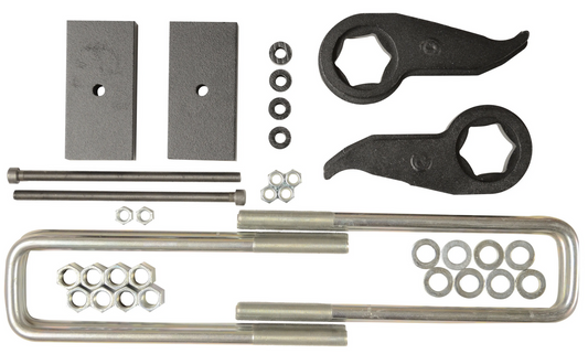 Traxda Front And Rear Lift Kit 2011-2019 Chevrolet & GMC 3500HD 2wd/4wd Dual Rear Wheel (front 2-3" / rear 1")