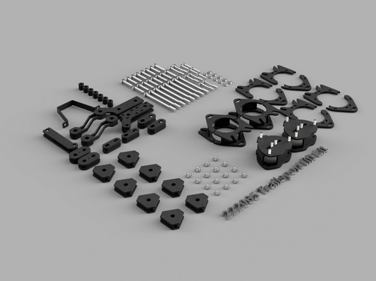 Traxda Lift kit 2017-2022 Honda Pilot / 2019-2024 Passport 2wd/4wd/AWD – (3″ Front, 3″ Rear) TRAILSPORT EDITION