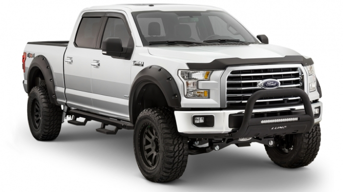 Bushwacker Pocket Style Flares 2015-2017 Ford F-150 Front Pair Only