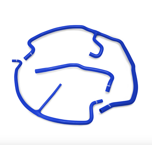 Mishimoto Chevrolet C6 Corvette/Z06 Silicone Ancillary Hose Kit Blue 2009–2014