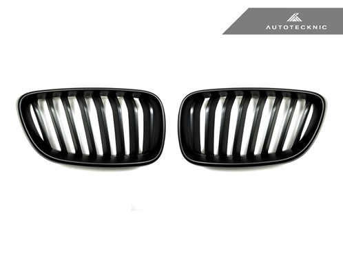 Autotecknic Replacement Stealth Black Front Grilles BMW F22 2-Series Coupe