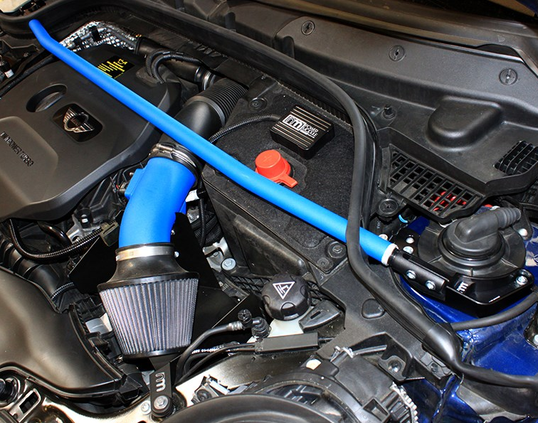 NM Eng. Billet Aluminum Tie-Bar | Front • F55/F56/F57 (Red)