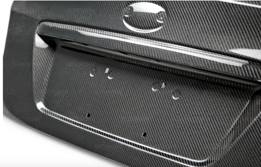 Seibon OEM-Style Carbon Fiber Trunk lid for 2015-up Subaru Impreza WRX/STi