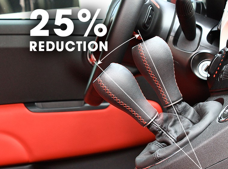 Neu-F Short Shift Adapter 2012-2014 Fiat 500 Abarth & 500 Turbo